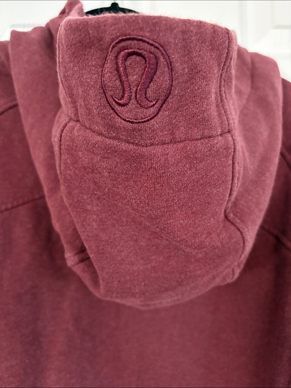LULULEMON Heathered Smoky Red Full Zip Scuba Plus size 16 XXL - Picture 4 of 7